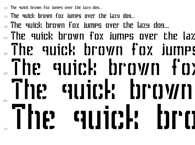 !Crass Roots OFL font waterfall